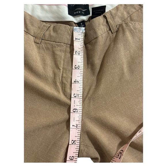 The Limited Tan Straight Leg Pants Cotton Twill - Picture 5 of 7